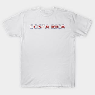 Drapeau Costa Rica T-Shirt